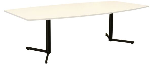 Boardroom Table Meeting Table with black legs 2400 x 1200 Office Furniture
