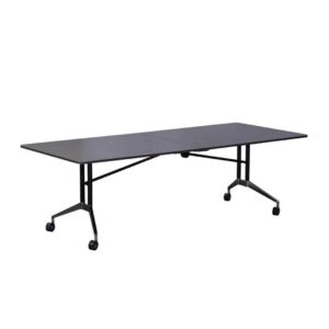 New Rapidline Rapid Edge Folding Boardroom Table 2.4m Driftwood
