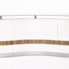 Martinique Reception Counter Reception Desk Salon Gloss White Office Furniture - Image 6