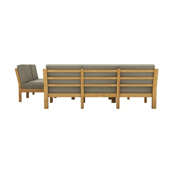 Livsip 7PCS Outdoor Sofa Set Garden Lounge Setting Patio Furniture Table Chairs - Image 3