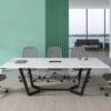 ASPEN Boardroom Table 240cm - White - Image 4