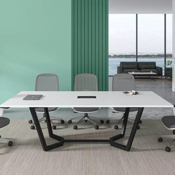 ASPEN Boardroom Table 240cm - White - Image 4