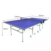 Eeeza Foldable 8wheels Stable 16mm Ping Pong Table Tennis With 2Bats+3Balls - Image 4