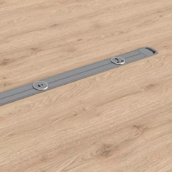 LUSH Boardroom Table 280cm - Light Grey - Image 4