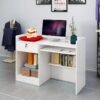 Impressions Reception Desk - Modern Counter with Shelves, White Office Furniture - Image 6