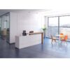 ZIVA Office Reception Desk Counter 1.8M Left Panel White Premium Office Desk - Image 6