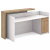 ZIVA Office Reception Desk Counter 1.8M Left Panel White Premium Office Desk - Image 7