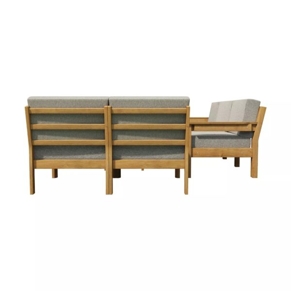 Livsip 7PCS Outdoor Sofa Set Garden Lounge Setting Patio Furniture Table Chairs - Image 4