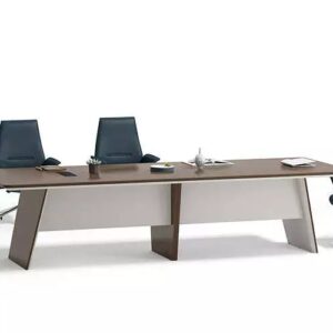 ANDERS Boardroom Table 320cm - Hazelnut & Beige