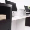 Aston Reception Counter Reception Desk Office Furniture - Image 5