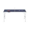 Everfit Table Tennis Ping Pong Table Portable Foldable Family Game Home Indoor - Image 8