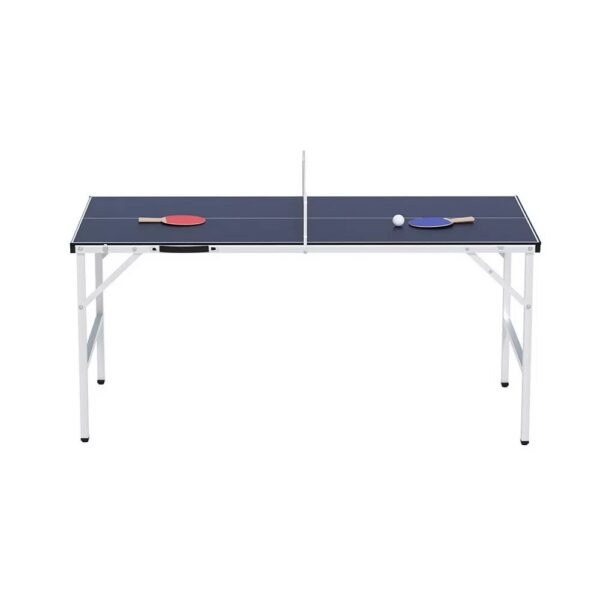 Everfit Table Tennis Ping Pong Table Portable Foldable Family Game Home Indoor - Image 8