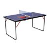 New Portable Tennis Table Folding Ping Pong Table Family Game Set