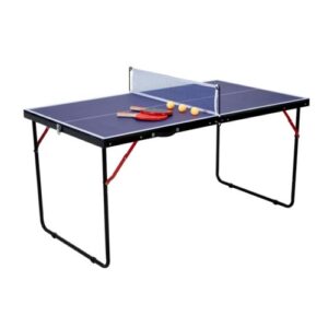 New Portable Tennis Table Folding Ping Pong Table Family Game Set