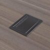 INIGO Boardroom Table 2.4M - Hazelnut & Black - Image 2