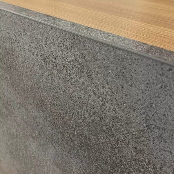 KERAN Office Reception Desk Counter 1.8M Left Panel Grey Office Desk - Image 2