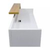 ZIVA Office Reception Desk Counter 1.8M Left Panel White Premium Office Desk - Image 4