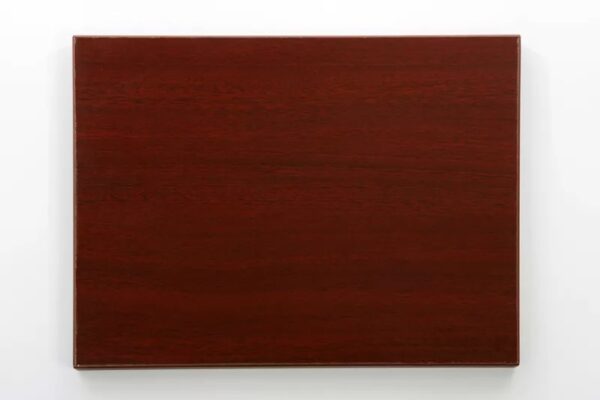 BOW Front Reception Desk with HOB and Universal Return - CHERRY 1800 - Image 3
