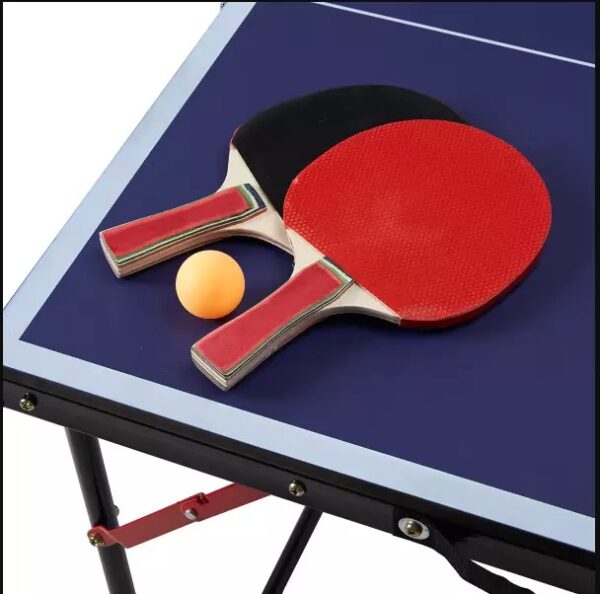 New Portable Tennis Table Folding Ping Pong Table Family Game Set - Image 6