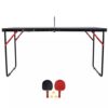 New Portable Tennis Table Folding Ping Pong Table Family Game Set - Image 5