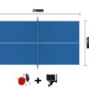 19mm Standard Ping Pong Table Tennis Top for Pool Billiard Table w Bats Balls - Image 9