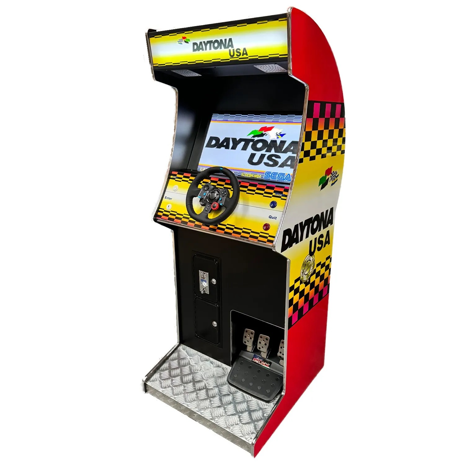 151 Game Racing Arcade Machine Upright Driver
