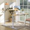 Ergomaker Electric Standing Desk Height Adjustable Sit Stand Motorised Single
