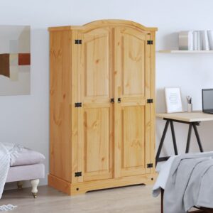 Tidyard Wardrobe with 1 Shelf and 1 Bar Closet Storage Organizer Clothes N4Z2