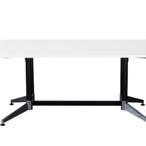 NNE Executive Boardroom Table - Black Frame, Elegant Design