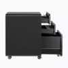 Desky 3 Drawer Mobile Filing Cabinet - Image 3