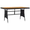 Tidyard 5 Piece Garden Dining Set Dinner Table and Armchairs Garden Patio C2M8 - Image 4