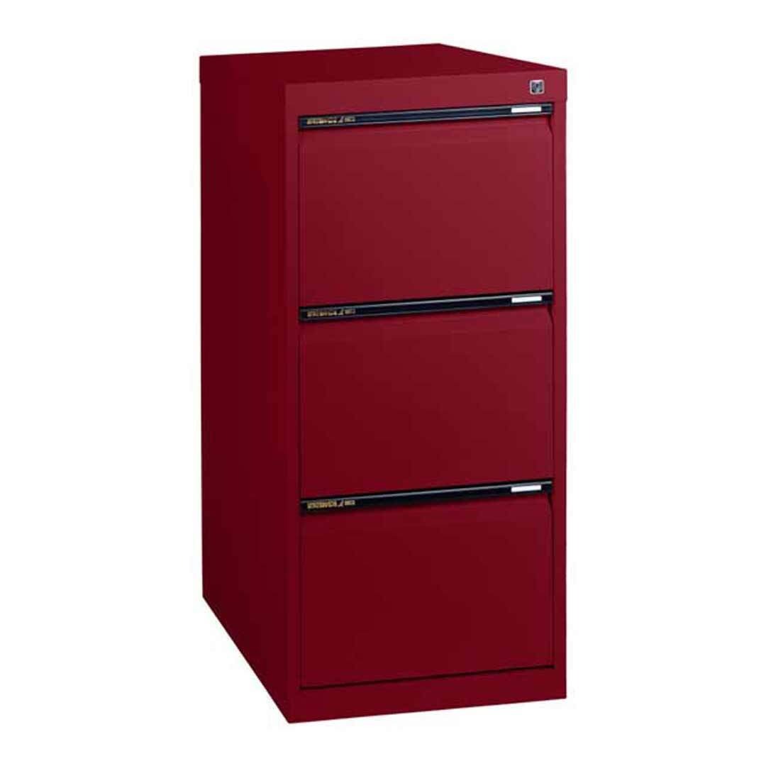 New 3 Drawer File Storage Office Steel Filing Cabinet Aussie Made Life Warranty