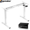 Ergomaker Electric Standing Desk Height Adjustable Sit Stand Motorised Single - Image 3