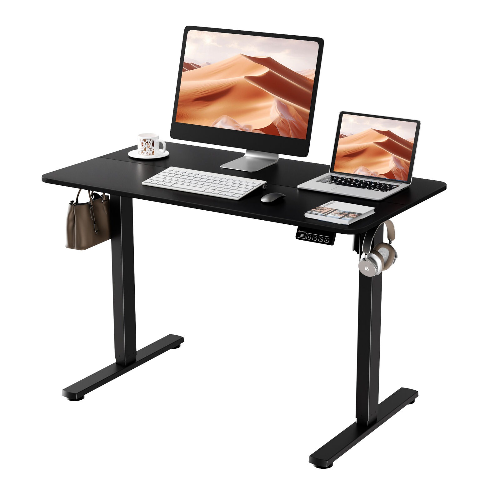 Ergomaker Sit Stand Desks Electric Standing Desk Single Motor Height Adjustable