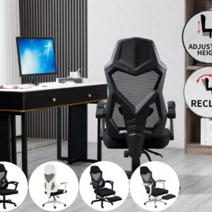 Ergonomic Office Chair High Back Adjustable Mesh Recliner Computer Chair
