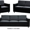 Lounge Sofa GENUINE LEATHER Reception Area Waiting Room Office