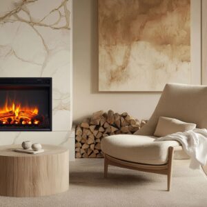 Stella 2000W 23" Electric Fireplace Insert (Compact Model)