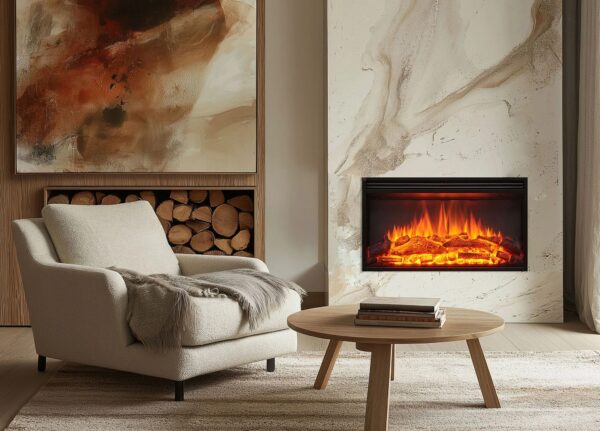 Stella 2000W 27" Electric Fireplace Insert
