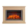Opal Natural Oak Mantel Electric Fireplace Suite with 27 Inch Stella Insert - Image 4