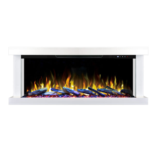 Triora Floating 3 Sided Wall Mounted Electric Fireplace - Smartphone Control - Image 6