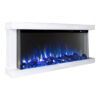 Triora Floating 3 Sided Wall Mounted Electric Fireplace - Smartphone Control - Image 8