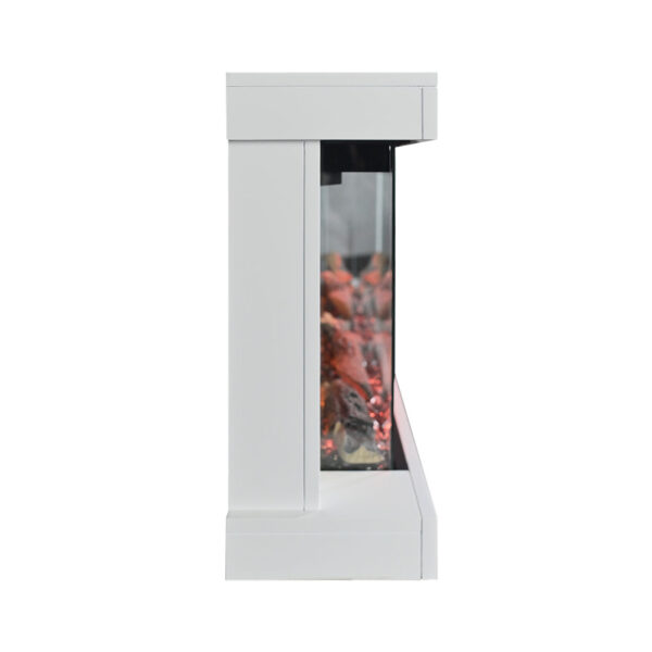Triora Floating 3 Sided Wall Mounted Electric Fireplace - Smartphone Control - Image 11