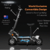 Rogue Dual Motor 3800w Long Range Adult Seated Electric e-scooter. 3Yr Warranty - Image 2
