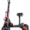 Electric Adult Scooter Commute Q18+ Pro 1000w 21Ah 48v with Seat Off road