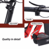 Dual Motor Electric Scooter 2000W 70KM/H 60KM Foldable Adult Off Road E-Bike - Image 9