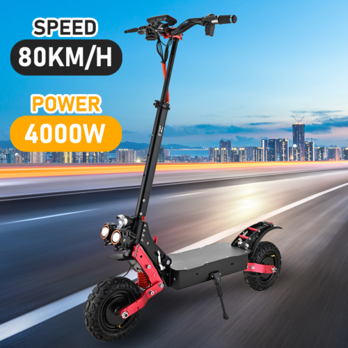 2024 Electric Scooter 4000W Portable 80KM/H Off Road Foldable Adult Travel Bike
