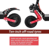 2024 Electric Scooter 4000W Portable 80KM/H Off Road Foldable Adult Travel Bike - Image 9