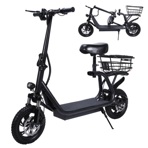 Portable Electric Scooter 50km/h 1500W Motor Foldable 12" Off Road Scooter Bike