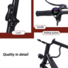 Portable Electric Scooter 50km/h 1500W Motor Foldable 12" Off Road Scooter Bike - Image 3