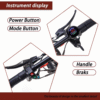Portable Electric Scooter 50km/h 1500W Motor Foldable 12" Off Road Scooter Bike - Image 6